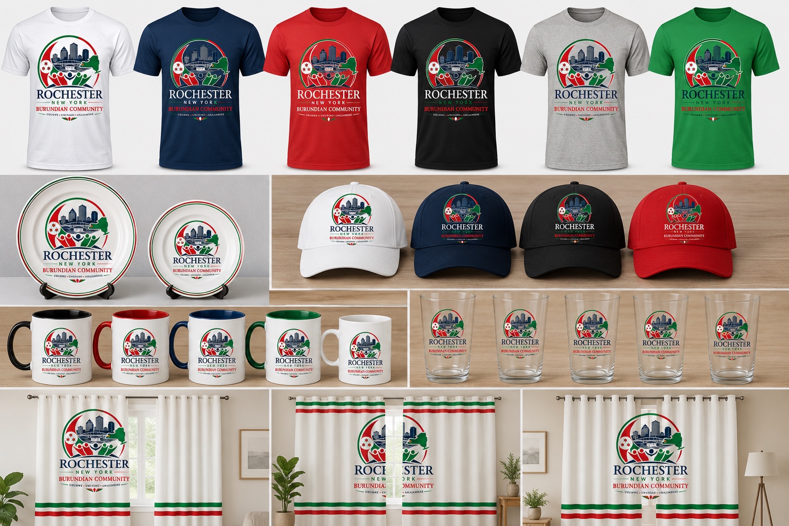 Community logo product collection